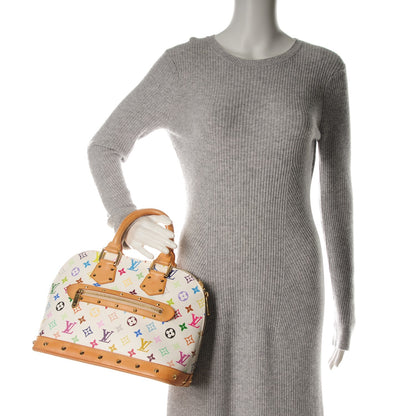 Louis Vuitton Monogram Multicolor Alma White 2 of 7