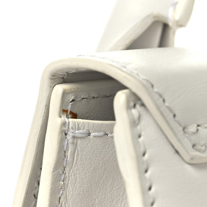 Jacquemus Smooth Calfskin Le Chiquito Long White 11 of 11