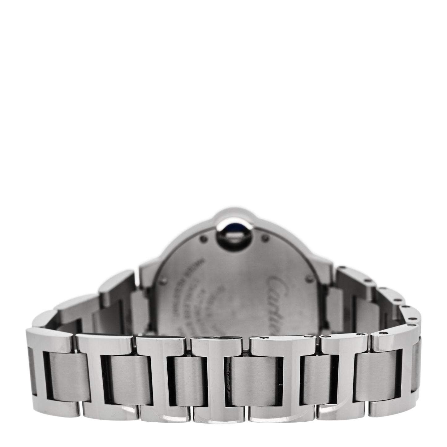 Stainless Steel Diamond 33mm Ballon Bleu De Cartier Automatic Watch