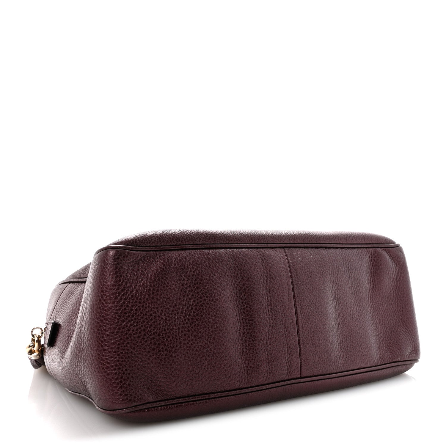 Gucci Metallic Cellarius Calfskin Medium Soho Bowler Classic Burgundy 4 of 14
