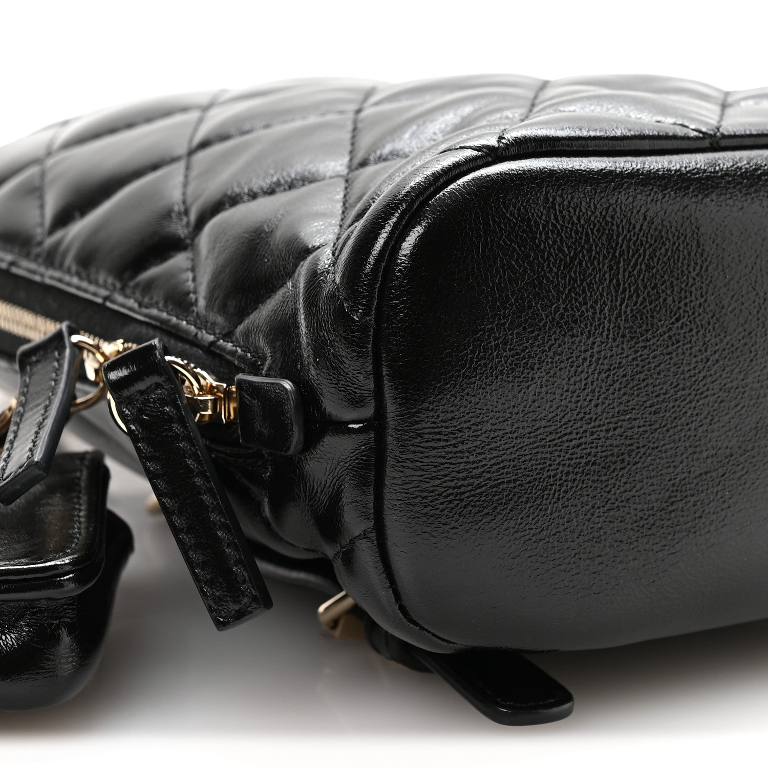 Chanel Shiny Calfskin My Pocket Backpack Black 8 of 9