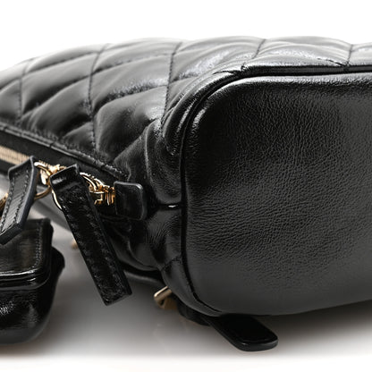 Chanel Shiny Calfskin My Pocket Backpack Black 8 of 9