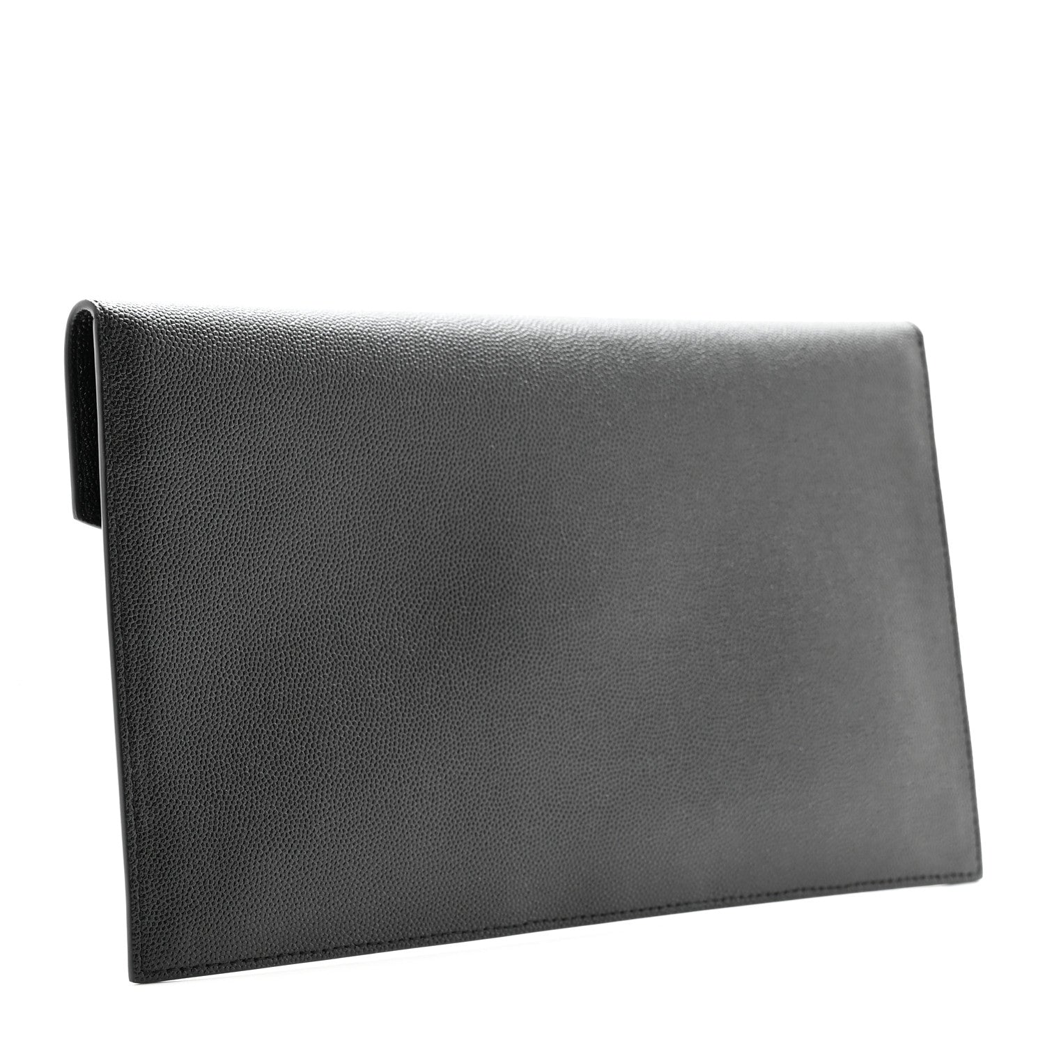 Saint Laurent Grain De Poudre Uptown Pouch Black 3 of 9