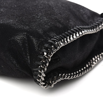 Stella McCartney Shaggy Deer Falabella Fold Over Tote Black 8 of 8