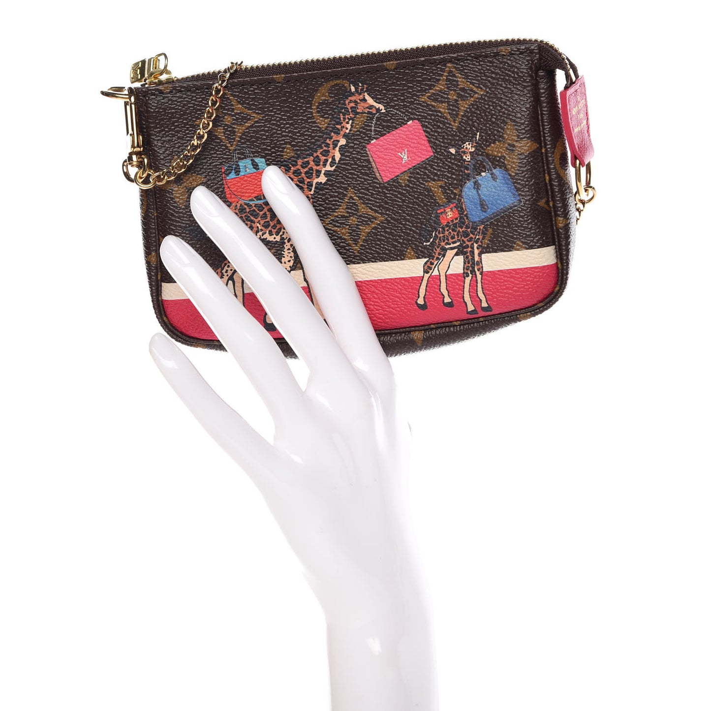 Monogram 2017 Christmas Animation Mini Pochette Accessories