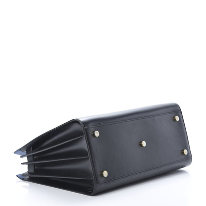 Saint Laurent Calfskin Small Sac De Jour Black Royal Blue 4 of 20