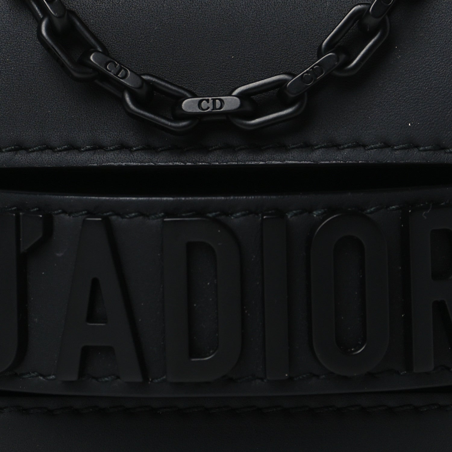 Christian Dior Ultra Matte Calfskin Mini J'Adior Chain Flap Bag Black 9 of 12