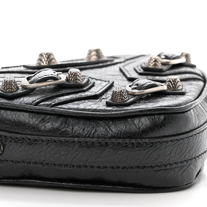 Balenciaga Agneau Arena Mini Le Cagole Heart Bag Black 10 of 11