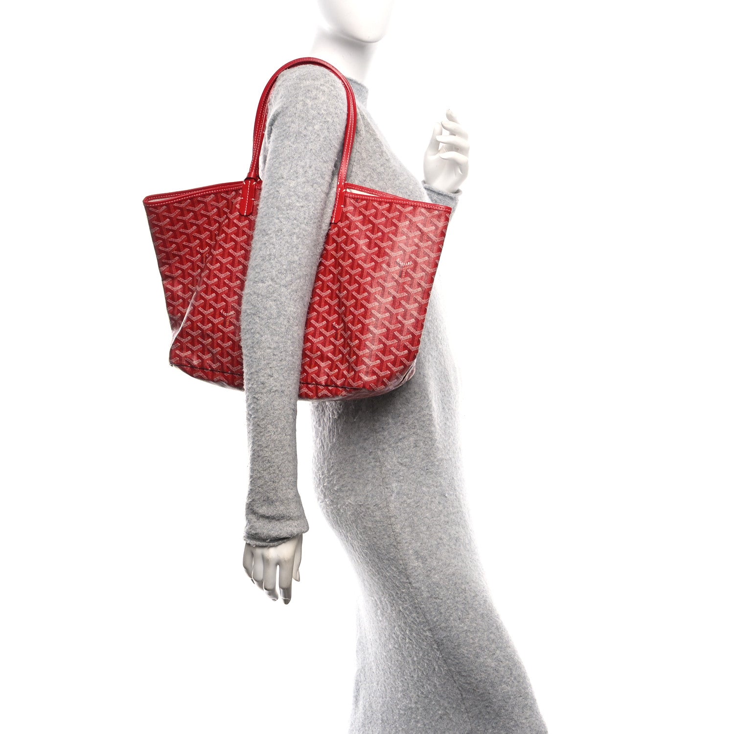 Goyard Goyardine Saint Louis PM Red 2 of 13