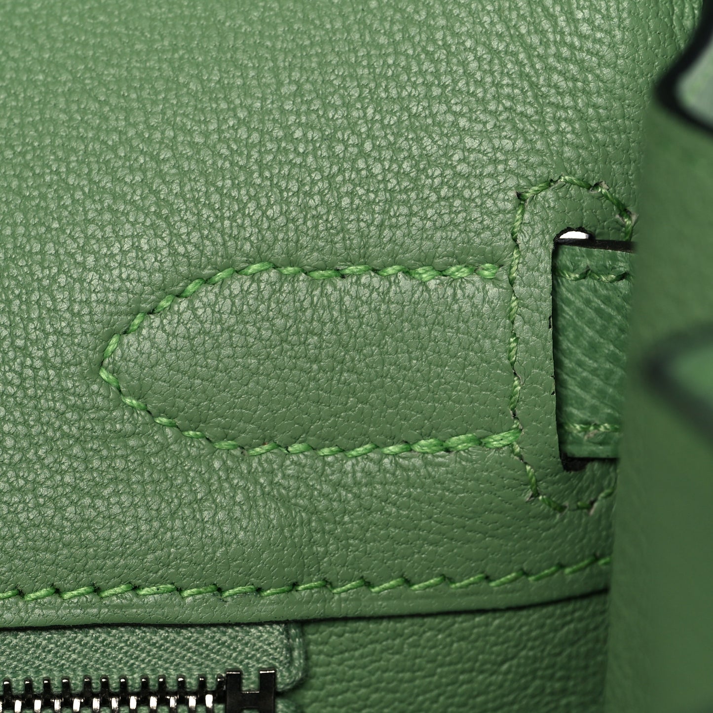 Epsom Birkin 30 Vert Criquet