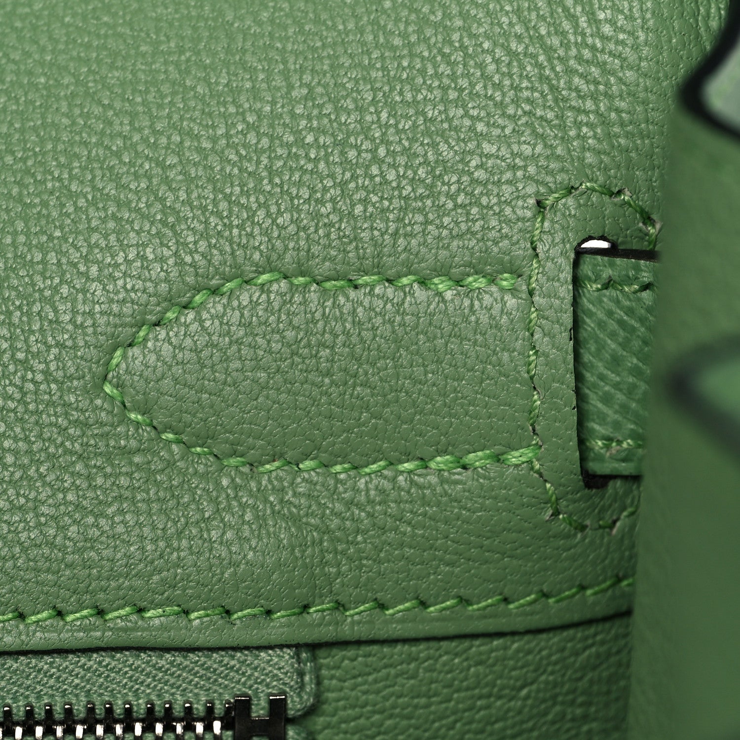 Hermes Epsom Birkin 30 Vert Criquet 23 of 35