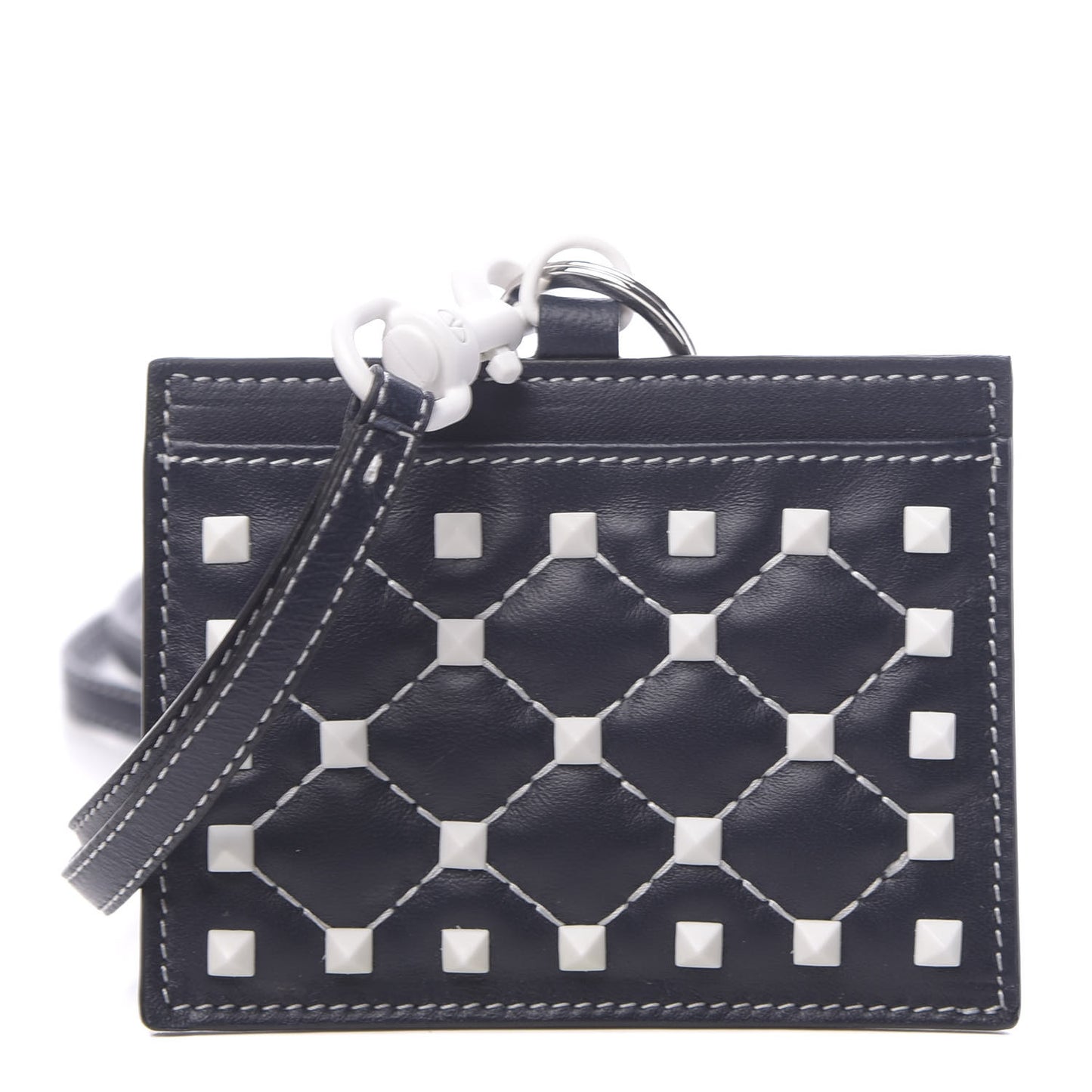 Nappa Free Rockstud Spike Badge Holder Marine