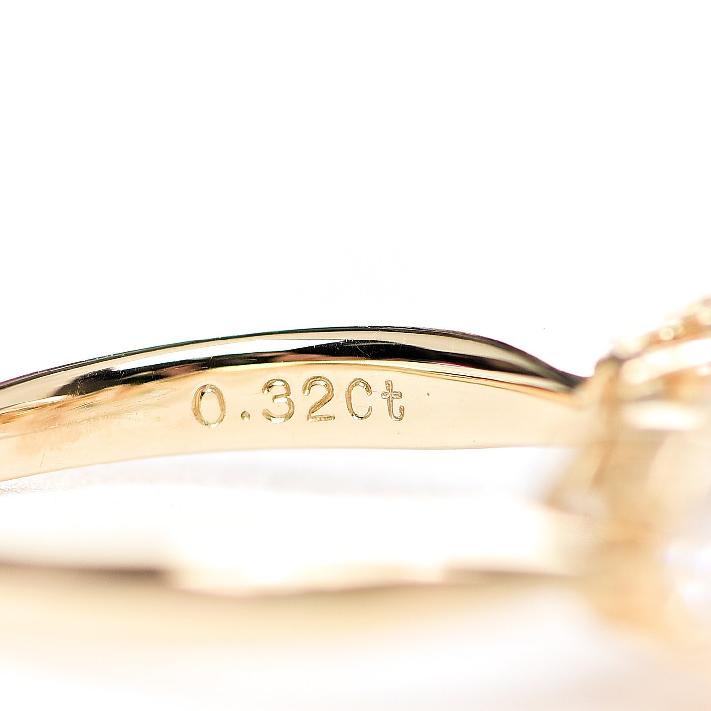 18K Yellow Gold Diamond Akoya Pearl 10mm Three-Stone Ring 49 4.75