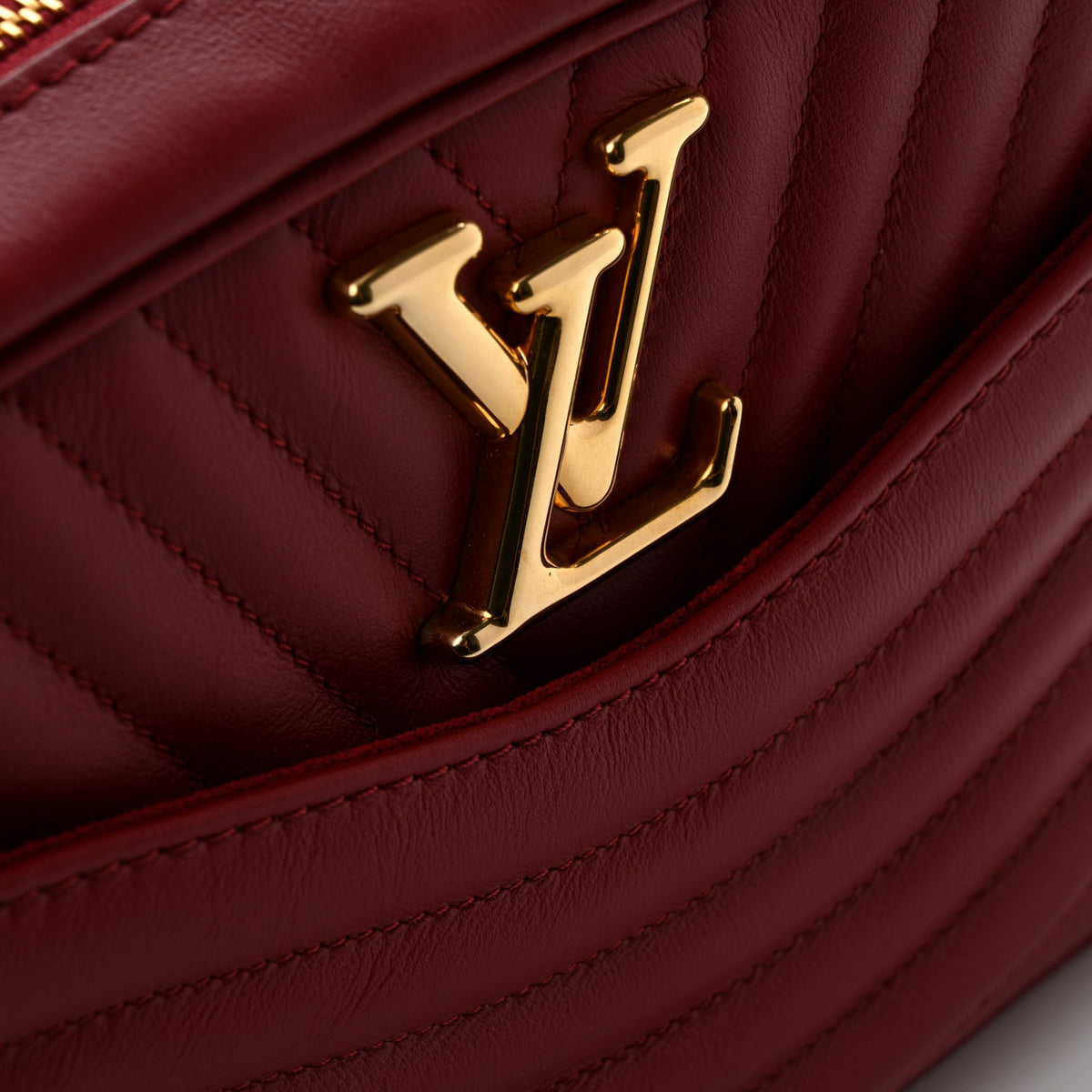 Calfskin New Wave Camera Bag Red