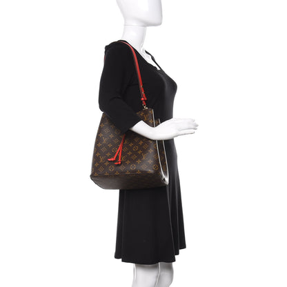Louis Vuitton Monogram Neonoe MM Coquelicot 2 of 10