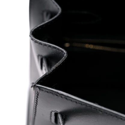 Hermes Box Kelly Sellier 32 Black 13 of 20