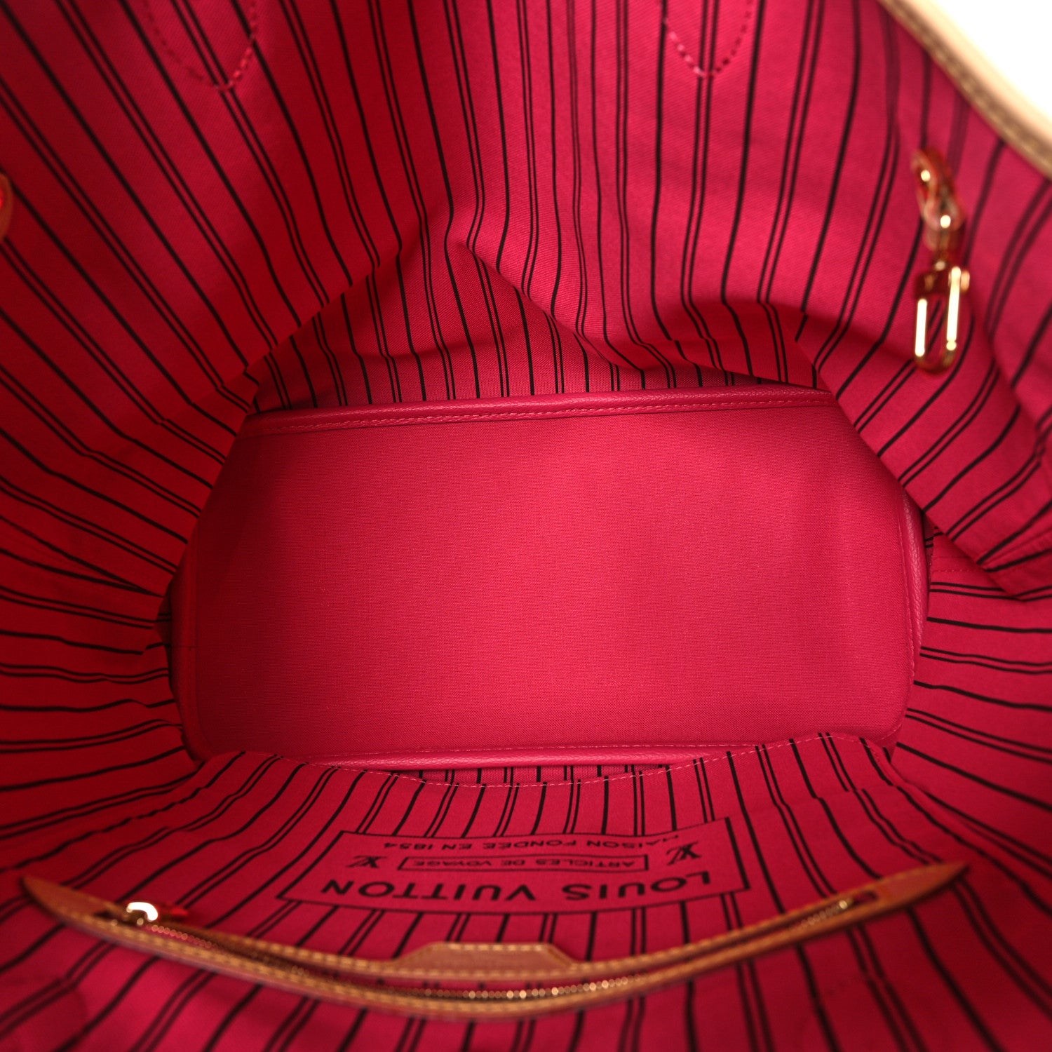 Louis Vuitton Monogram Inside Out Neverfull Bandouliere MM Rose Pondichery 5 of 15