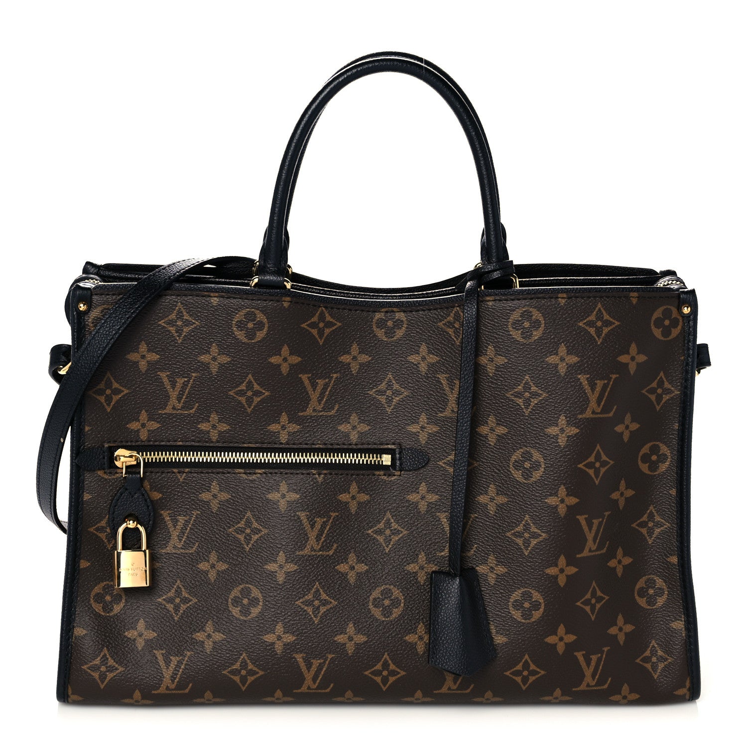 Louis Vuitton Monogram Popincourt MM Black 1 of 11