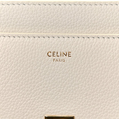 Celine Grained Calfskin Small 16 Top Handle Bag White 6 of 10