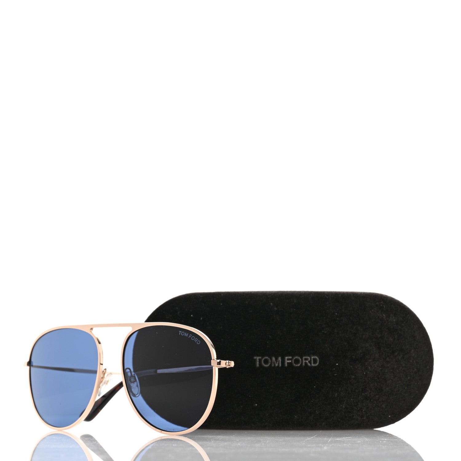 Tom Ford Metal Keith Aviator Sunglasses TF599 Silver 7 of 7