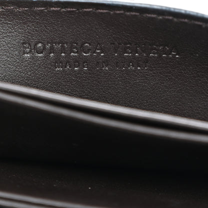 Bottega Veneta Nappa Intrecciato Accordion Card Holder Deep Blue Fondant 6 of 7