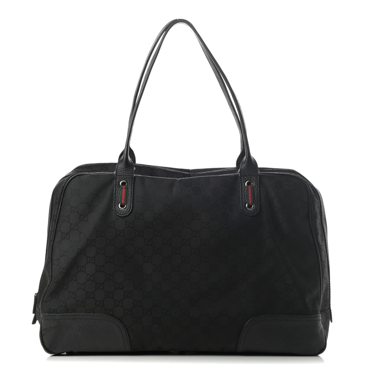 Gucci Monogram Large Princy Duffle Bag Black 1 of 16