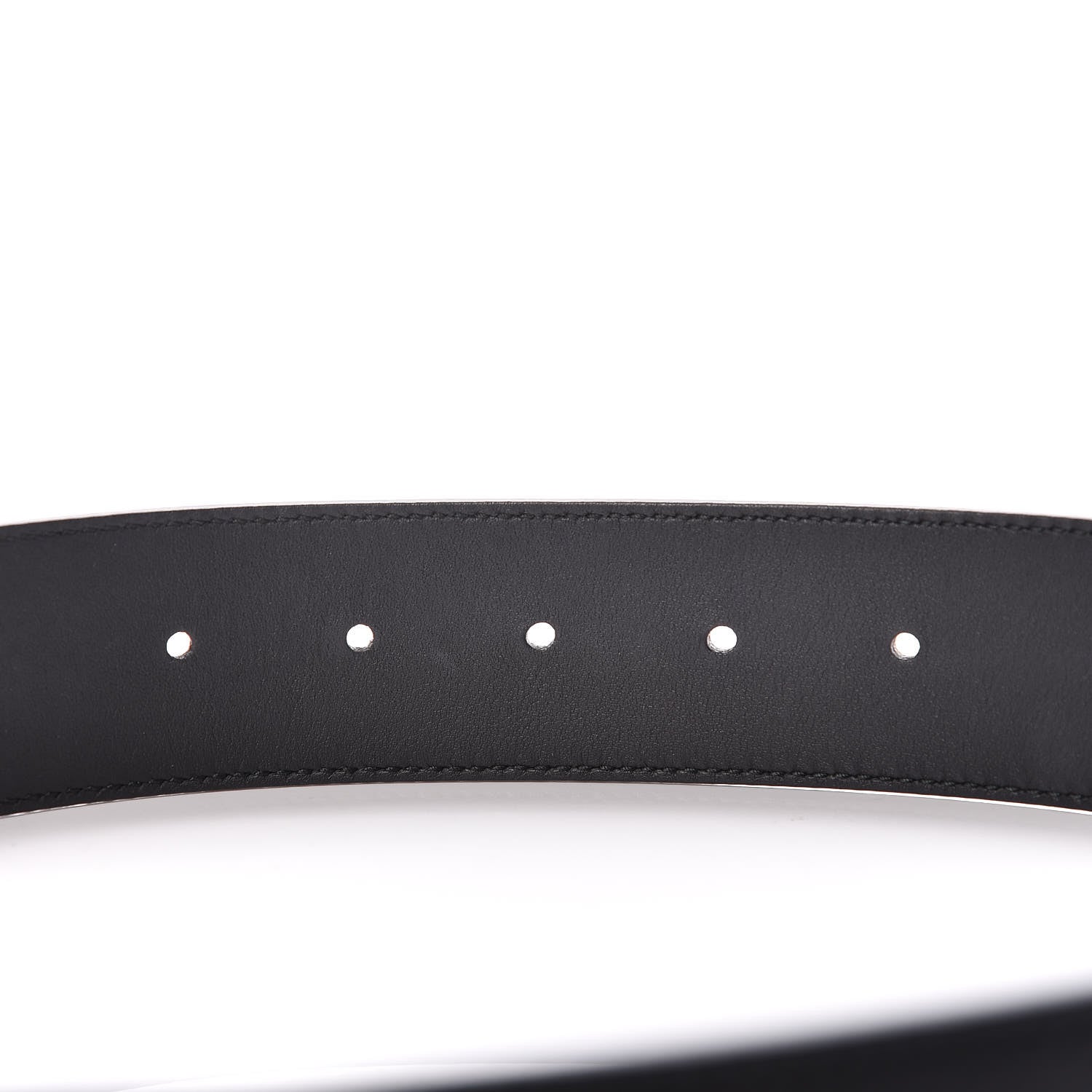 Gucci Textured Calfskin Double G 40mm Belt 90 36 Black 6 of 7
