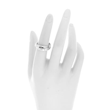 Tiffany Sterling Silver 1837 Interlocking Ring 52 6 2 of 5