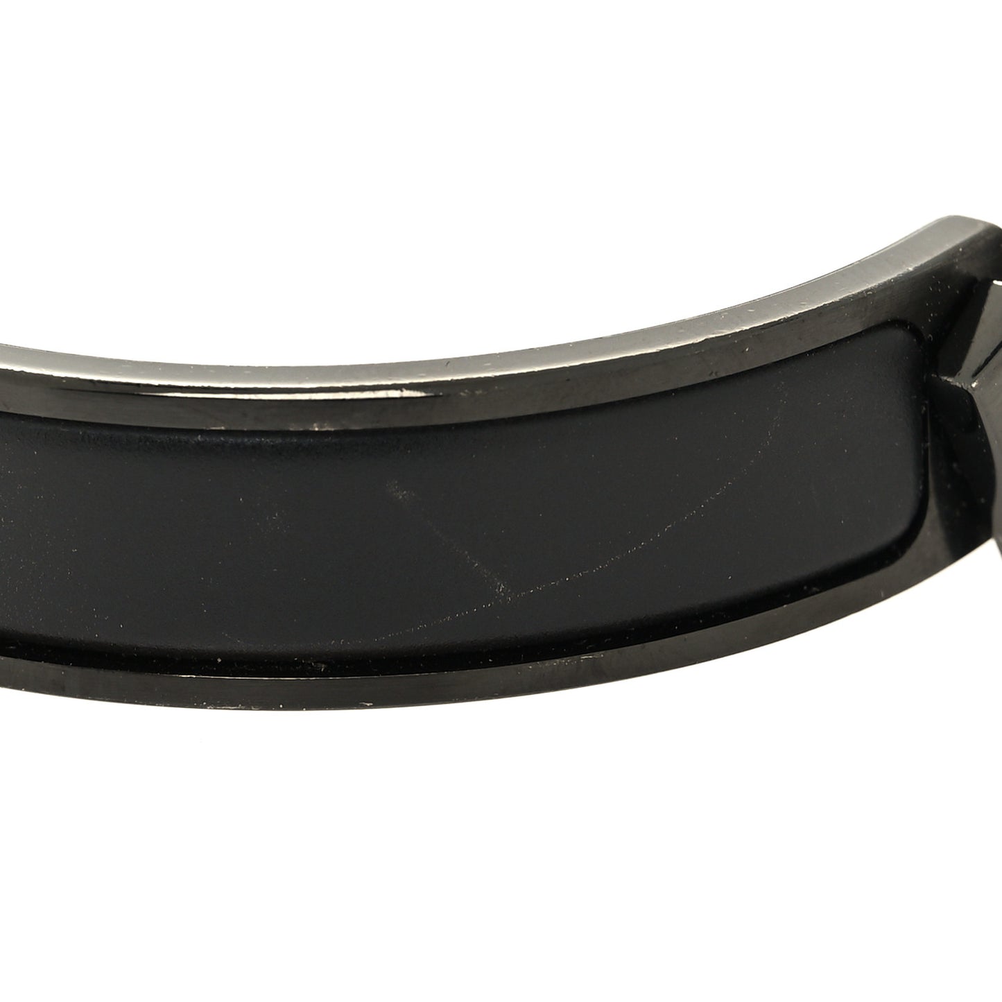 Matte Enamel Narrow Clic Clac HH Bracelet T5 So Black