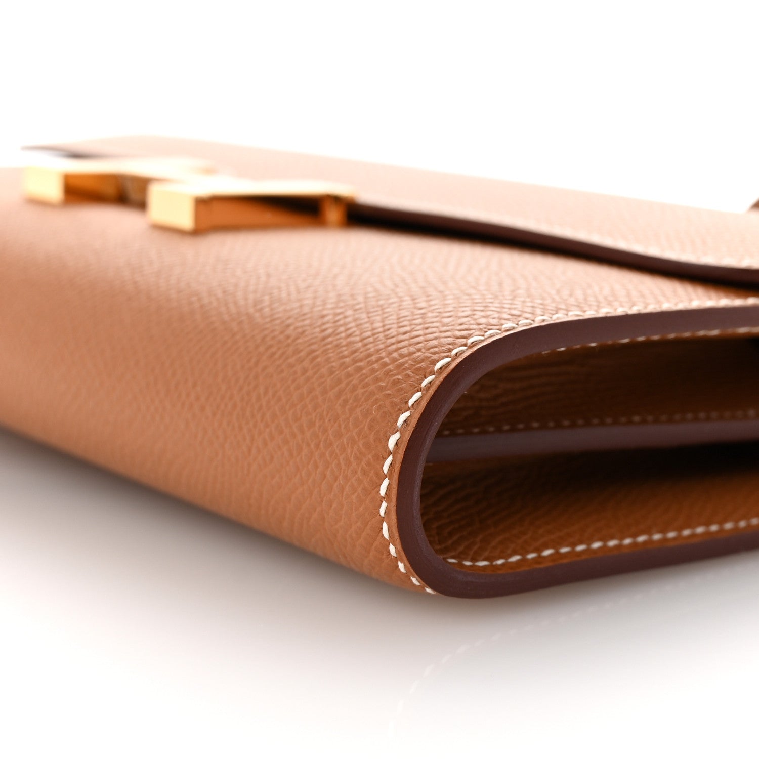 Hermes Epsom Constance Long Wallet To Go Gold 8 of 9
