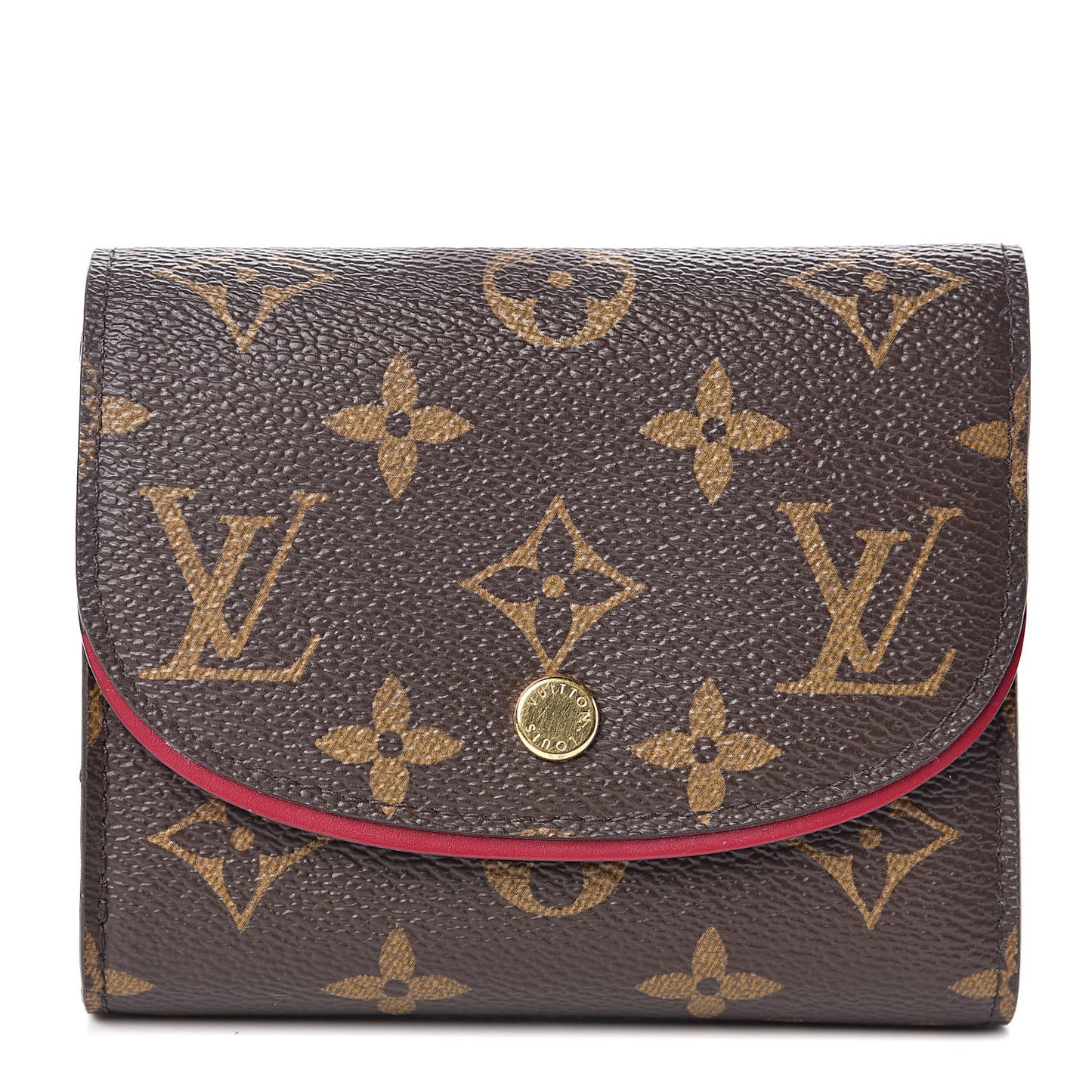 Monogram Ariane Compact Wallet Fuchsia