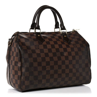 Louis Vuitton Damier Ebene Speedy Bandouliere 30 2 of 21