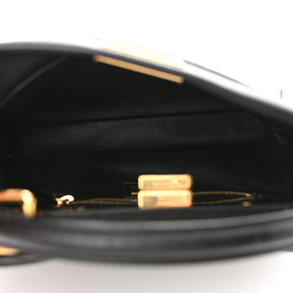 Fendi Nappa Mini Peekaboo Iconic Satchel Black 6 of 10