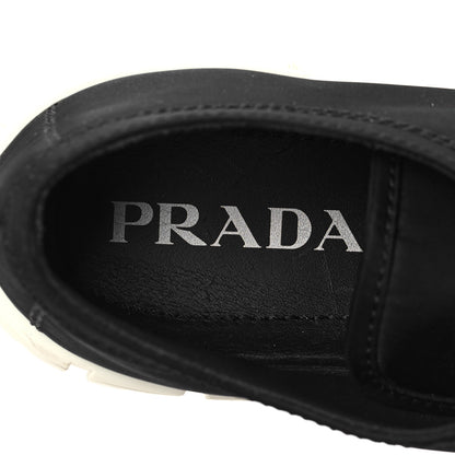 Prada Re-Nylon Gabardine Triangle Logo Double Wheel 50mm Sneakers 39 Black 8 of 8