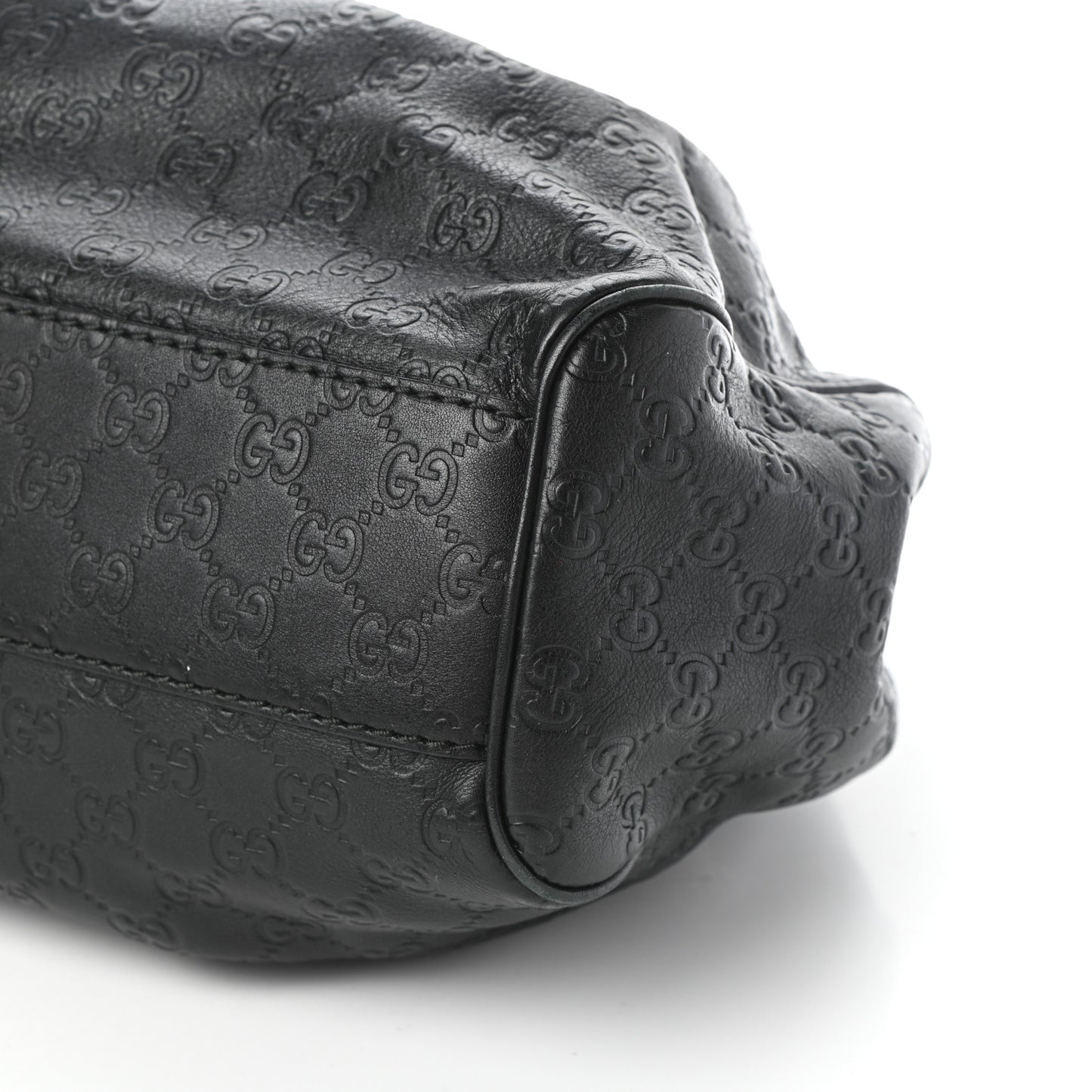 Guccissima Medium Sukey Tote Black