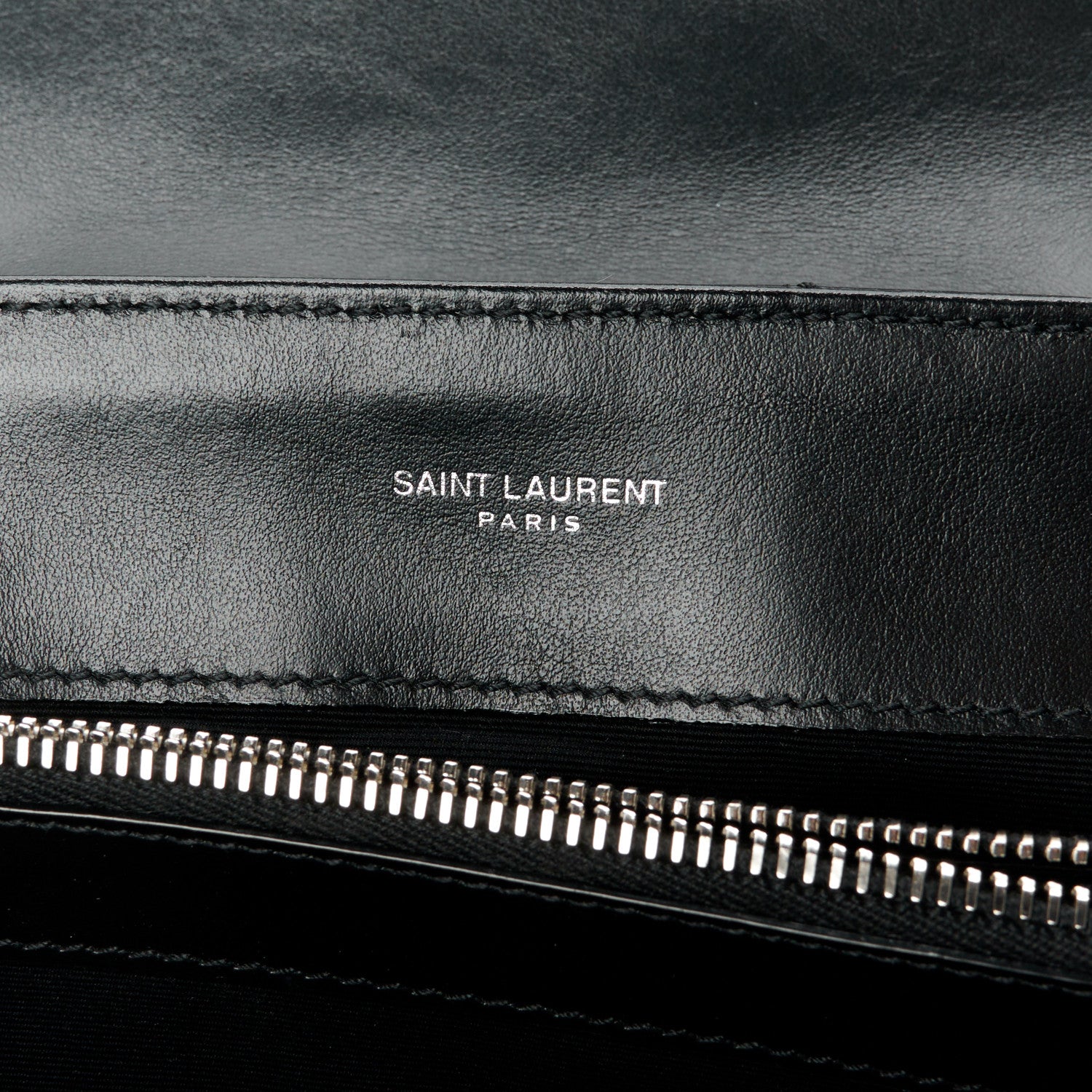 Saint Laurent Calfskin Y Quilted Monogram Medium Loulou Chain Satchel Black 6 of 11