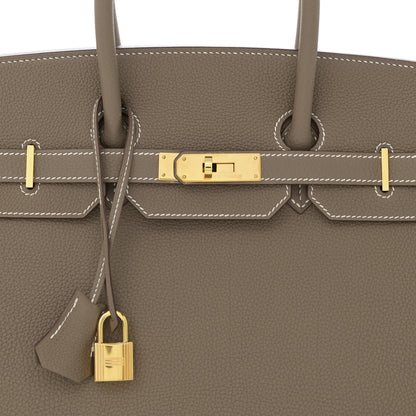 Hermes Togo BIRKIN 35 Etoupe 8 of 13