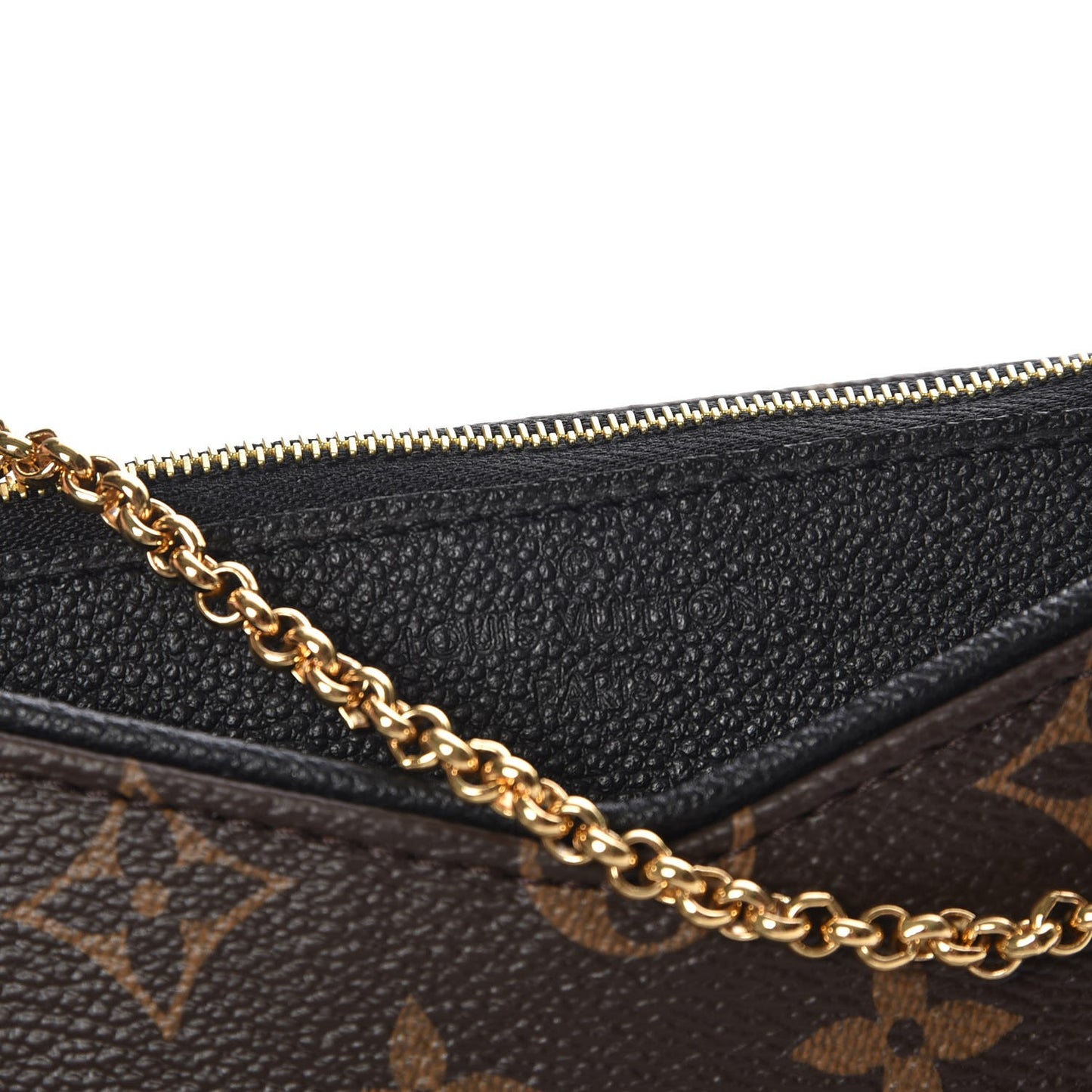 Monogram Pallas Clutch Black
