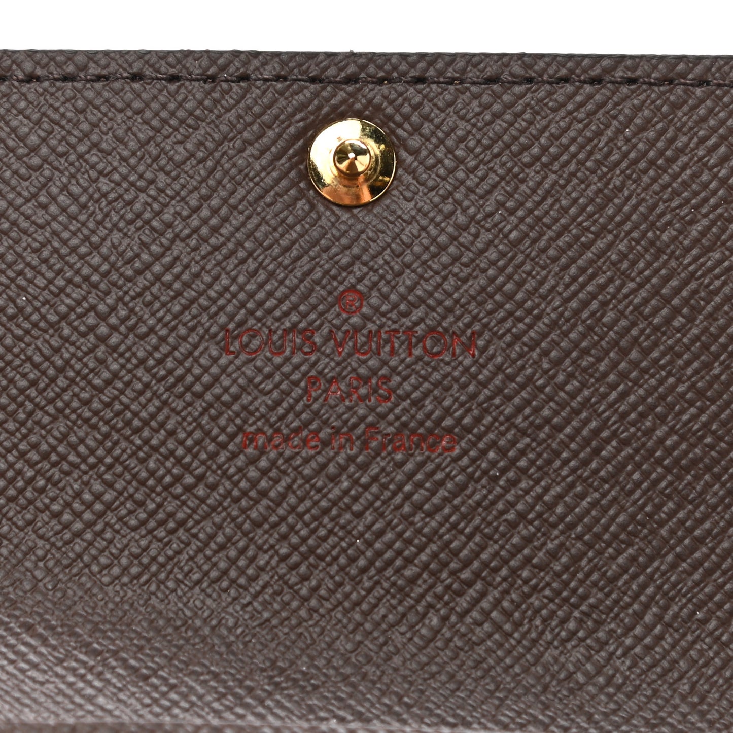 Damier Ebene Multicles 6 Key Holder