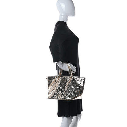 Louis Vuitton Monogram Miroir Bellevue PM Dore Gold 2 of 22