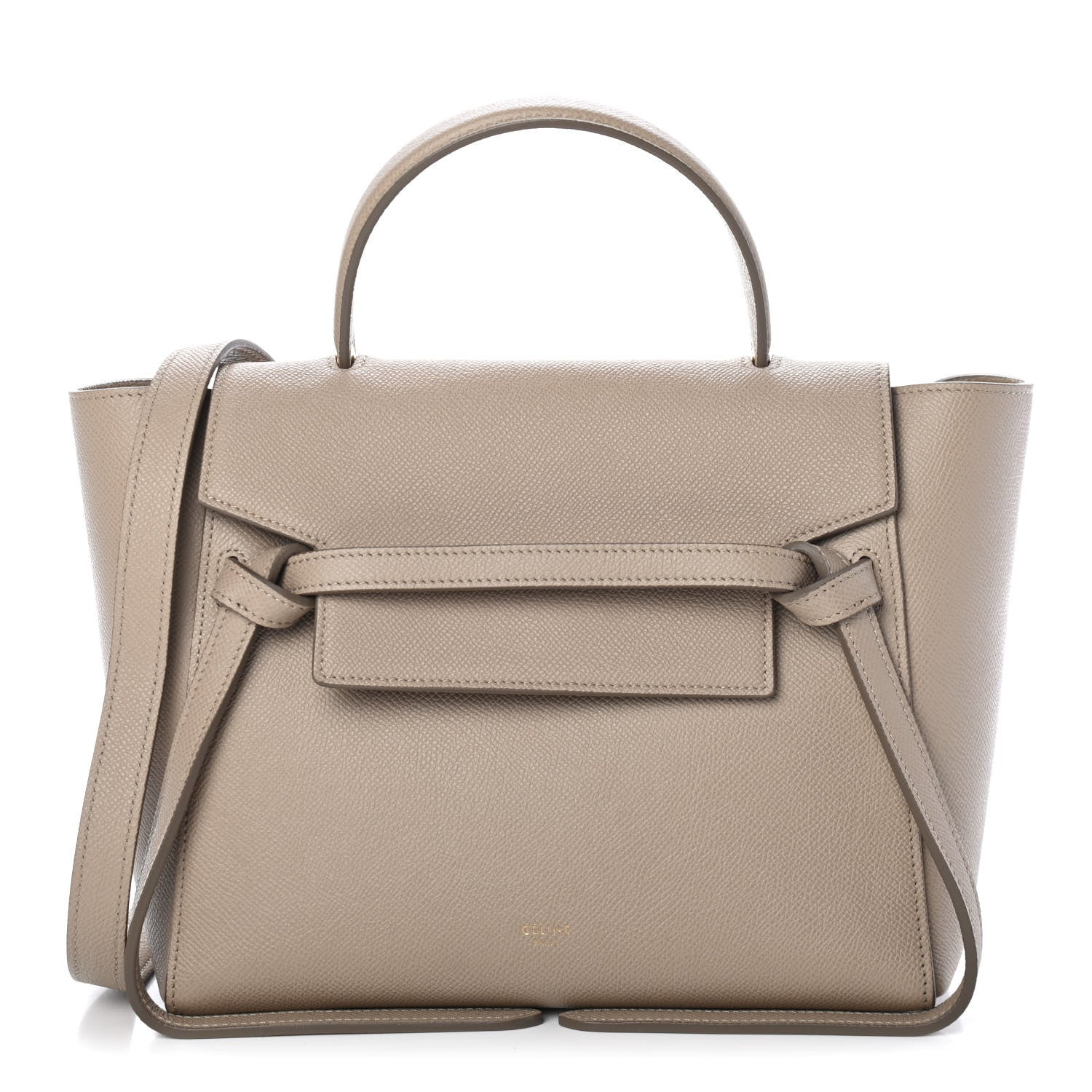 Celine Grained Calfskin Micro Belt Bag Light Taupe 1 of 4