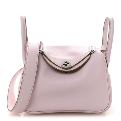 Hermes Swift Verso Mini Lindy 20 Mauve Pale Gold 1 of 10