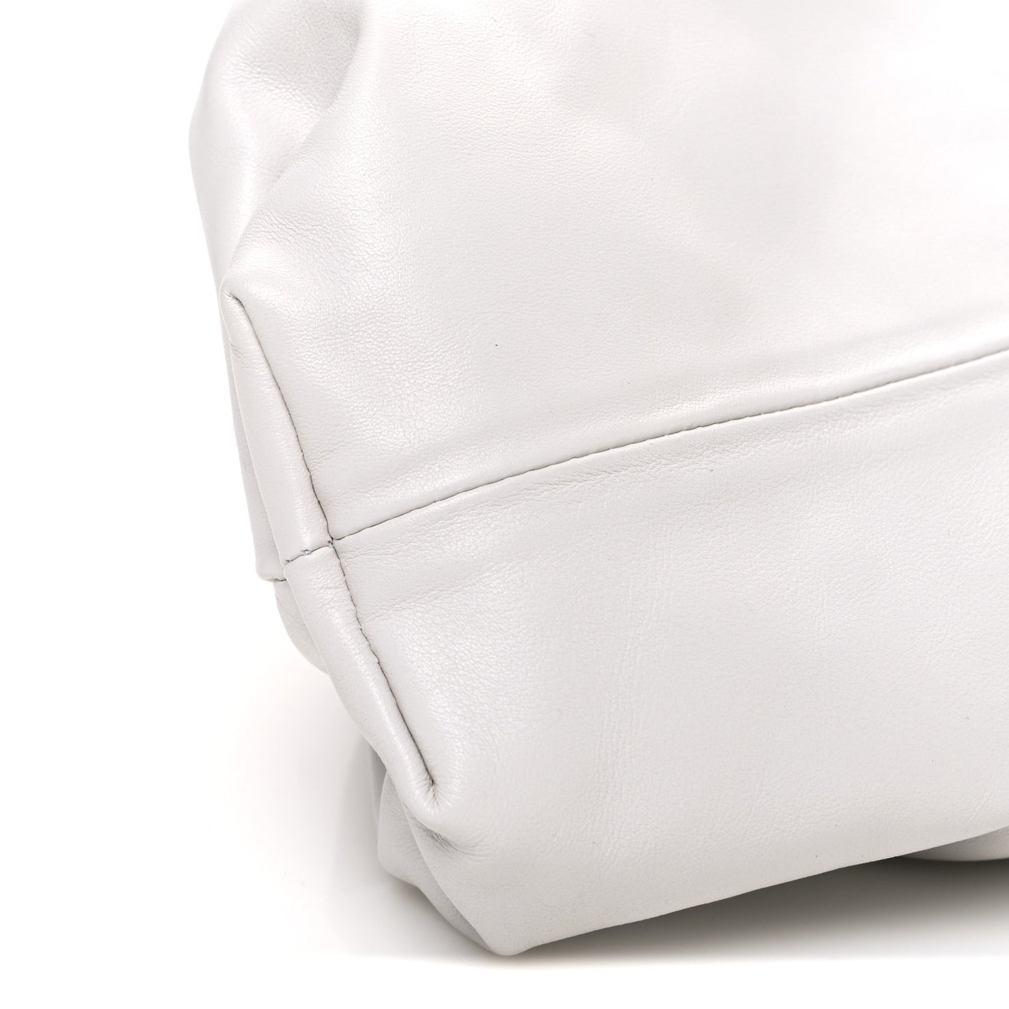 Smooth Butter Calf The Pouch Oversized Clutch Mist