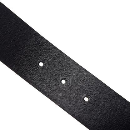 Valentino Garavani Glossy Calfskin VLogo Reversible 40mm Belt 90 36 Saddle Brown Black 4 of 7