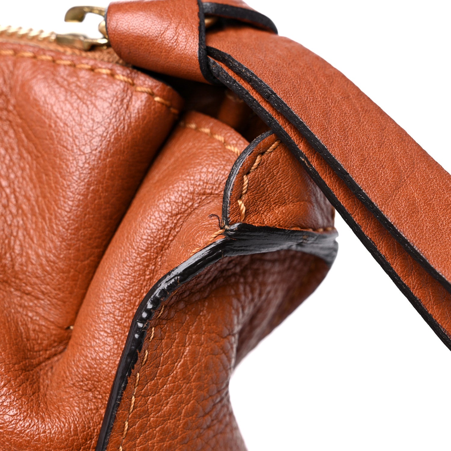 Chloe Calfskin Medium Marcie Satchel Tan 18 of 18