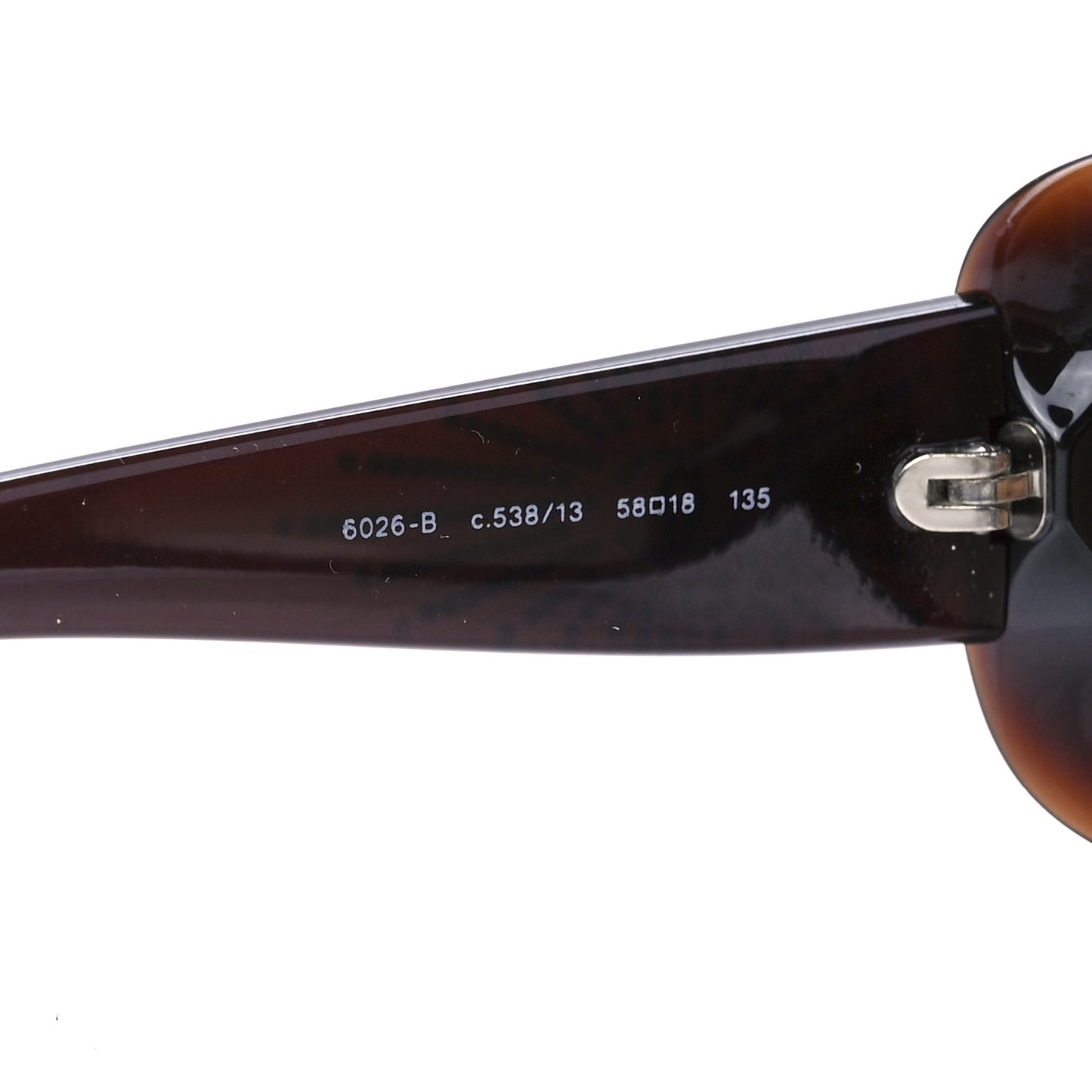 Crystal CC Logo Sunglasses 6026-B Brown