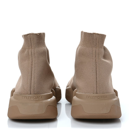 Balenciaga Technical 3D Recycled Knit Womens Speed 2.0 Sneakers 38 Monocolor Beige 5 of 10