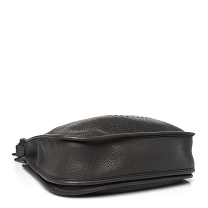 Hermes Taurillon Clemence Evelyne III PM Etain 4 of 9