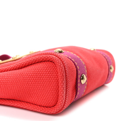 Louis Vuitton Antigua Cabas PM Red 9 of 10