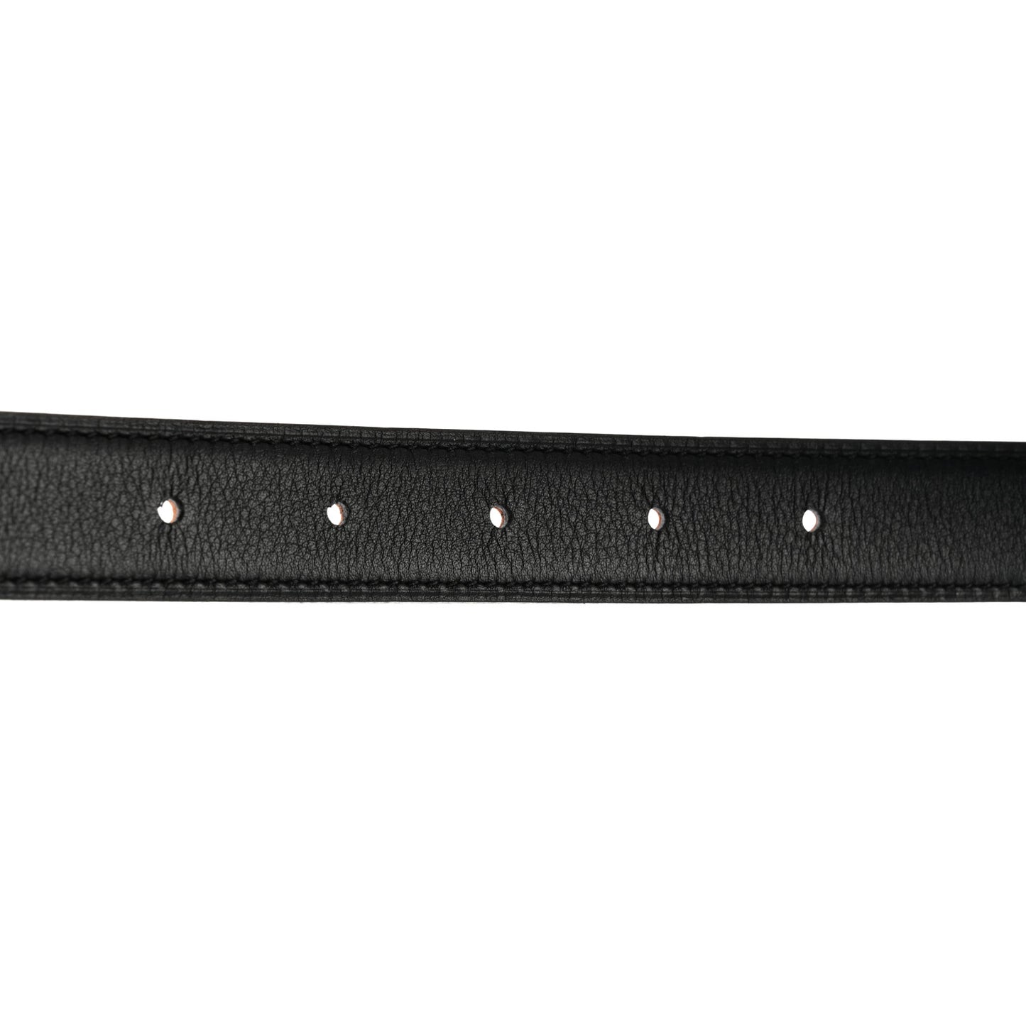 Epsom Swift 24mm Mini Constance Guilloche H Belt 95/38 Black Orange